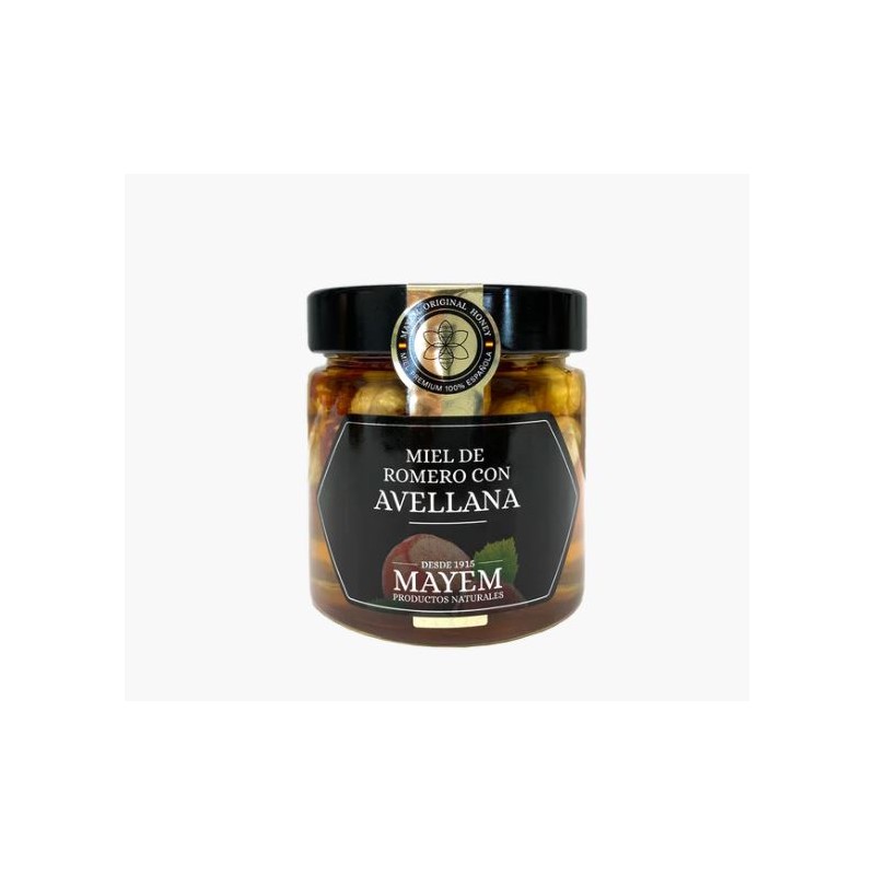 Miel de romero con avellanas Mayem 250 gr