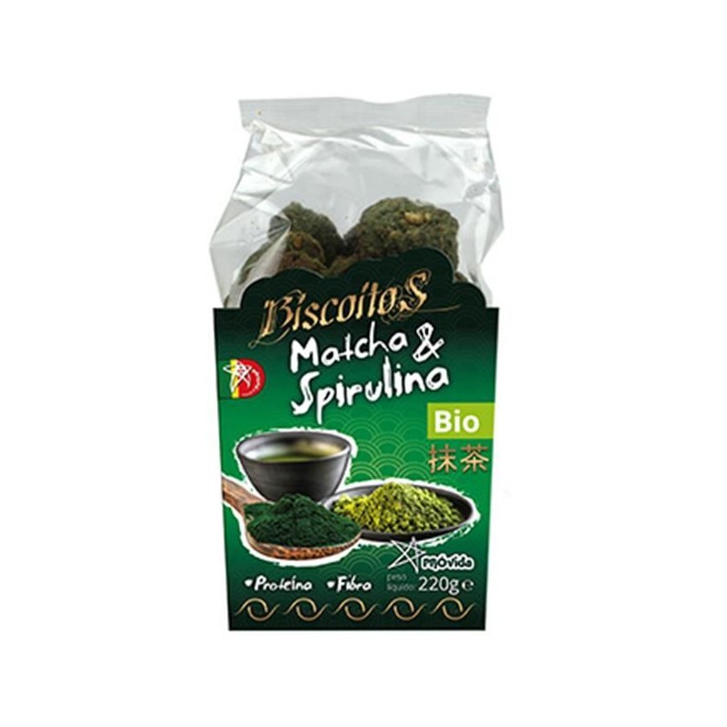 Galletas Matcha y Espirulina BIO