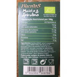 Galletas Matcha y Espirulina BIO