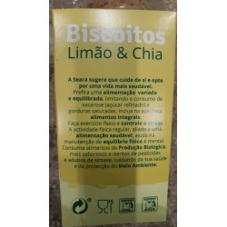 Galletas limón y chía BIO