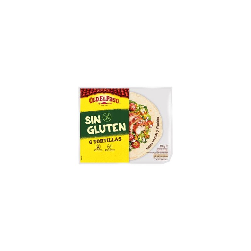 Tortillas de Maíz Sin Gluten 6 Unidades