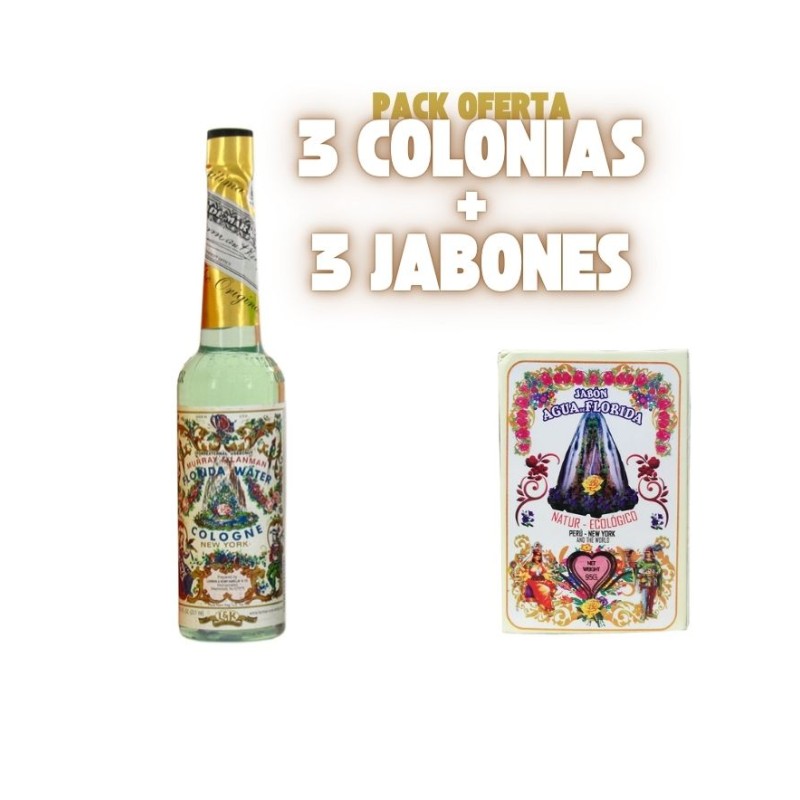 Pack agua de Florida y jabón de Florida | Oferta especial