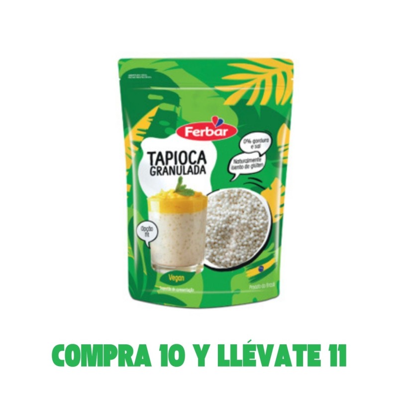 Tapioca granulada Ferbar 200 g SIN GLUTEN