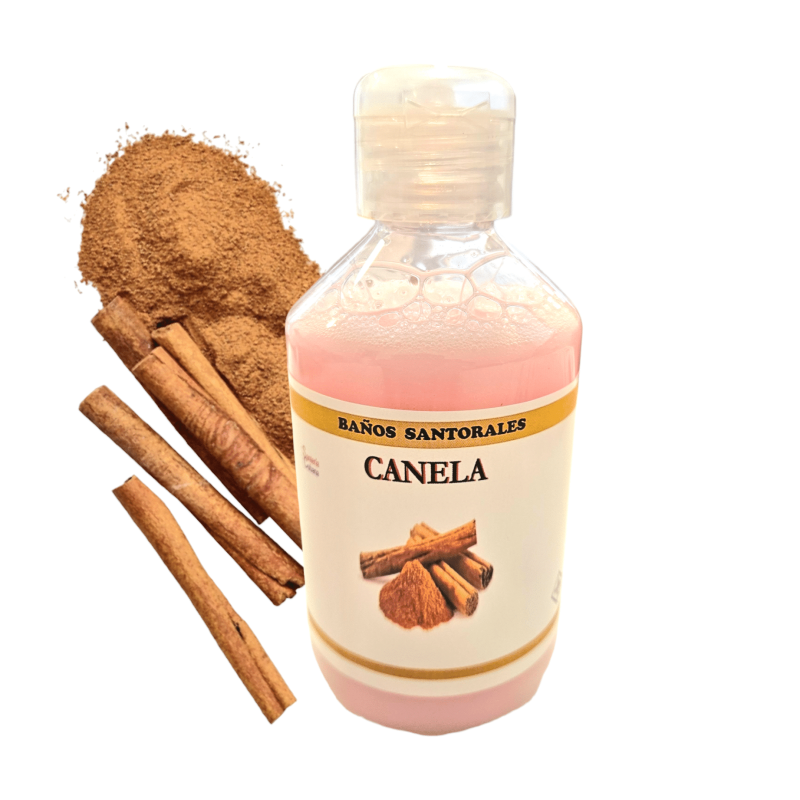 Gel de baño de canela para la prosperidad y el endulzamiento
