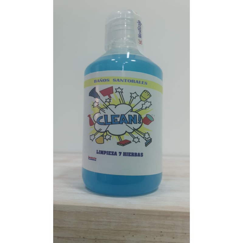 Gel de baño limpieza 7 Hierbas | Limpieza protección espiritual