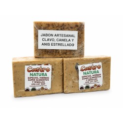 jabon artesanal clavo canela anis estrellado natural