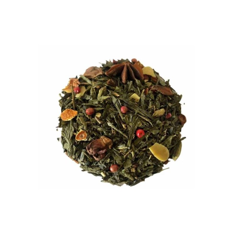 Té verde galleta de jengibre