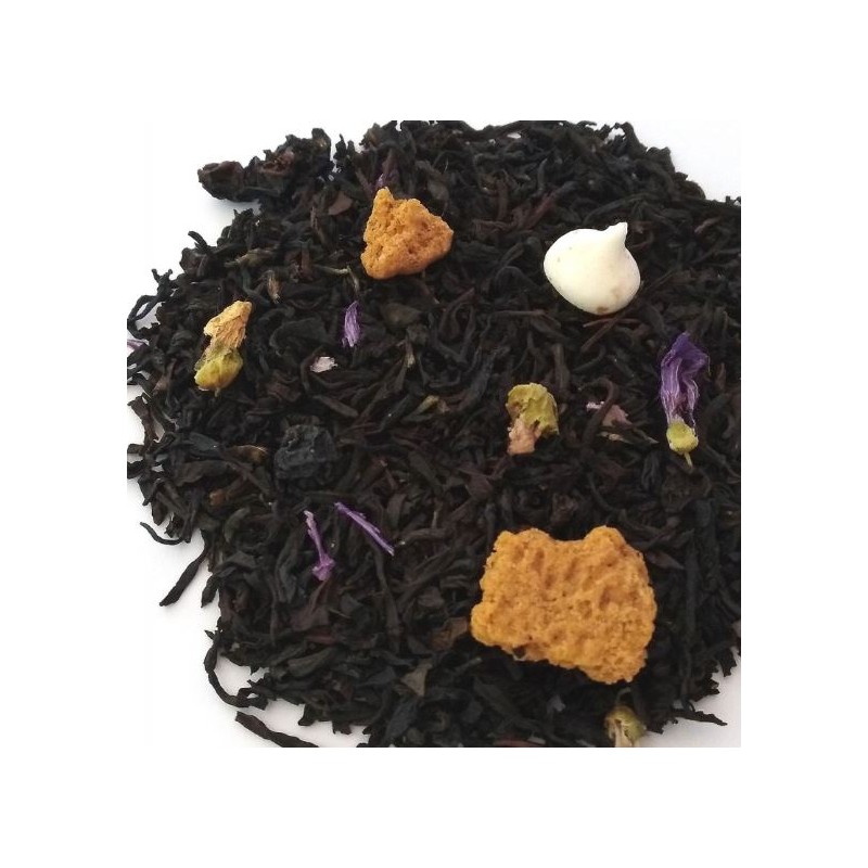 Té Negro Panacota Y Grosella